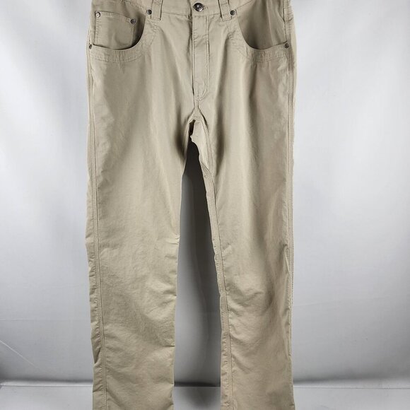 Mountain Khakis Pants Mens 36x33 Beige Slim Fit Pants - Picture 1 of 9
